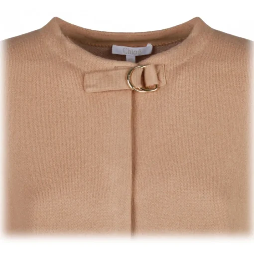 Chlo\u00e9 Chloé - Sand Logo Cape - Chloé Exclusive Luxury Collection - Avvenice^ Jackets