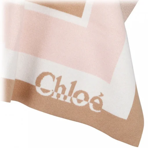 Chlo\u00e9 Chloé - Sand Logo Cape - Chloé Exclusive Luxury Collection - Avvenice^ Jackets
