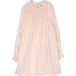 Chlo\u00e9 Chloé - Washed Pink Kids Dress - Chloé Exclusive Luxury Collection - Avvenice