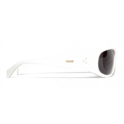 C\u00e9line Eyewear Céline - 06 Sunglasses in Acetate - White - Sunglasses - Céline Eyewear - Avvenice