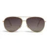 C\u00e9line Eyewear Céline - Aviator Sunglasses in Metal 01 - Gold Polarized - Sunglasses - Céline Eyewear - Avvenice