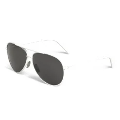 C\u00e9line Eyewear Céline - Aviator Sunglasses in Metal 01 - Optic White Smoke - Sunglasses - Céline Eyewear - Avvenice