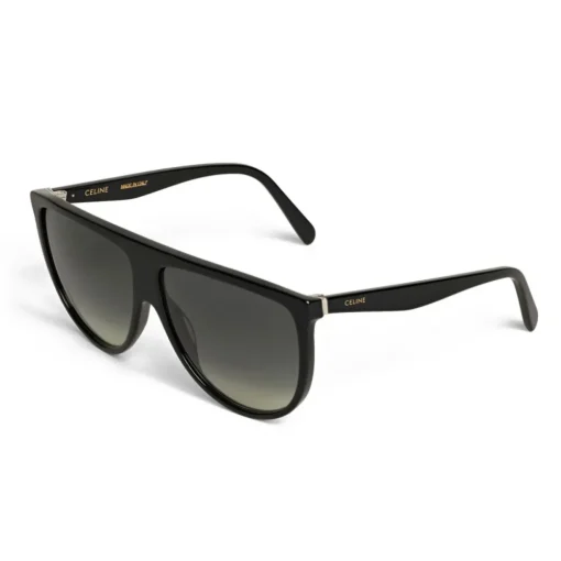 C\u00e9line Eyewear Céline - Aviator Sunglasses in Acetate - Black Slim - Sunglasses - Céline Eyewear - Avvenice