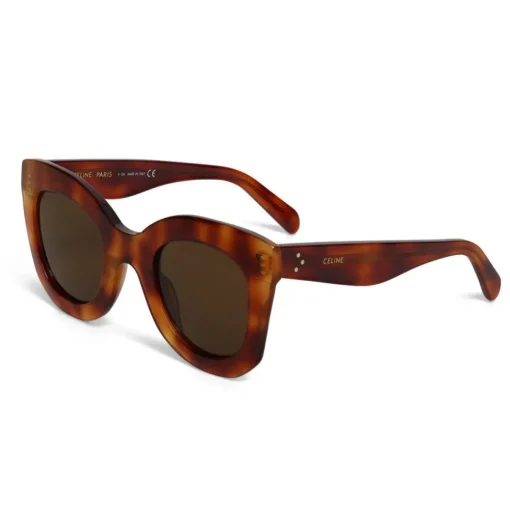 C\u00e9line Eyewear Céline - Aviator Sunglasses in Acetate - Light Blonde Havana - Sunglasses - Céline Eyewear - Avvenice