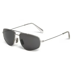 C\u00e9line Eyewear Céline - Butterfly Sunglasses in Metal 05 - Silver - Sunglasses - Céline Eyewear - Avvenice