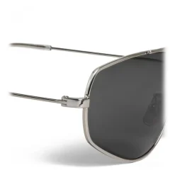 C\u00e9line Eyewear Céline - Butterfly Sunglasses in Metal 05 - Silver - Sunglasses - Céline Eyewear - Avvenice