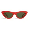 C\u00e9line Eyewear Céline - Cat Eye Sunglasses in Acetate - Red - Sunglasses - Céline Eyewear - Avvenice