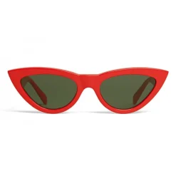 C\u00e9line Eyewear Céline - Cat Eye Sunglasses in Acetate - Red - Sunglasses - Céline Eyewear - Avvenice
