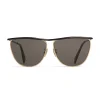 C\u00e9line Eyewear Céline - Cat Eye Sunglasses in Metal 08 X Andy  - Black Gold Smoke - Sunglasses - Céline Eyewear - Avvenice
