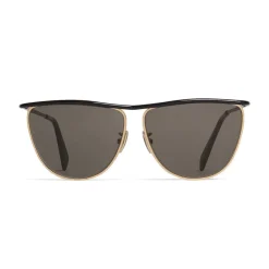 C\u00e9line Eyewear Céline - Cat Eye Sunglasses in Metal 08 X Andy  - Black Gold Smoke - Sunglasses - Céline Eyewear - Avvenice