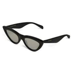 C\u00e9line Eyewear Céline - Cat Eye Sunglasses in Acetate - Black - Sunglasses - Céline Eyewear - Avvenice