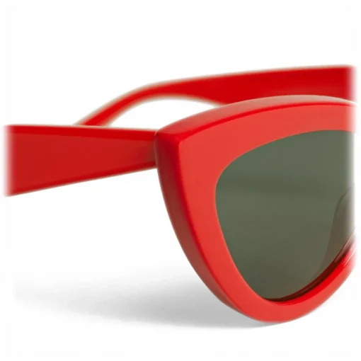 C\u00e9line Eyewear Céline - Cat Eye Sunglasses in Acetate - Red - Sunglasses - Céline Eyewear - Avvenice