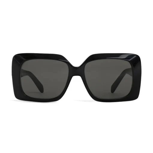 C\u00e9line Eyewear Céline - Oversize Sunglasses in Acetate - Black - Sunglasses - Céline Eyewear - Avvenice