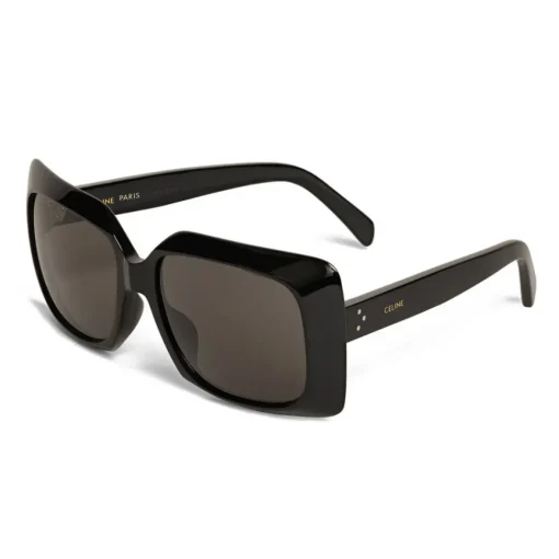 C\u00e9line Eyewear Céline - Oversize Sunglasses in Acetate - Black - Sunglasses - Céline Eyewear - Avvenice