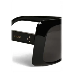 C\u00e9line Eyewear Céline - Oversize Sunglasses in Acetate - Black - Sunglasses - Céline Eyewear - Avvenice