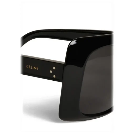 C\u00e9line Eyewear Céline - Oversize Sunglasses in Acetate - Black - Sunglasses - Céline Eyewear - Avvenice