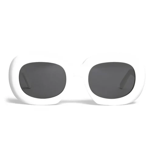 C\u00e9line Eyewear Céline - Oversized Oval Sunglasses in Acetate - White - Sunglasses - Céline Eyewear - Avvenice