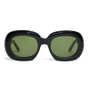 C\u00e9line Eyewear Céline - Oversized Oval Sunglasses in Acetate - Black - Sunglasses - Céline Eyewear - Avvenice