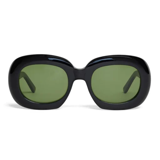 C\u00e9line Eyewear Céline - Oversized Oval Sunglasses in Acetate - Black - Sunglasses - Céline Eyewear - Avvenice