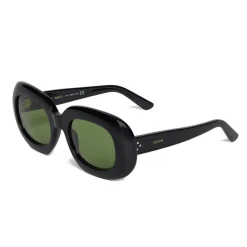 C\u00e9line Eyewear Céline - Oversized Oval Sunglasses in Acetate - Black - Sunglasses - Céline Eyewear - Avvenice