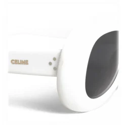 C\u00e9line Eyewear Céline - Oversized Oval Sunglasses in Acetate - White - Sunglasses - Céline Eyewear - Avvenice