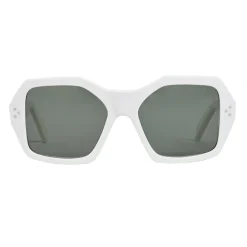 C\u00e9line Eyewear Céline - Oversized Sunglasses in Acetate - White - Sunglasses - Céline Eyewear - Avvenice