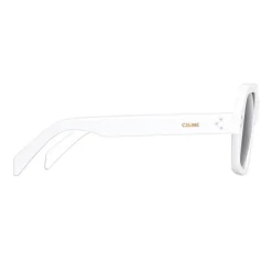 C\u00e9line Eyewear Céline - Oversized Sunglasses in Acetate - White - Sunglasses - Céline Eyewear - Avvenice