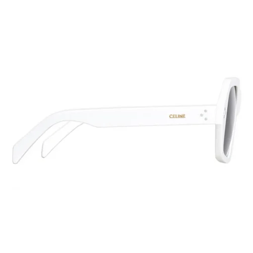 C\u00e9line Eyewear Céline - Oversized Sunglasses in Acetate - White - Sunglasses - Céline Eyewear - Avvenice