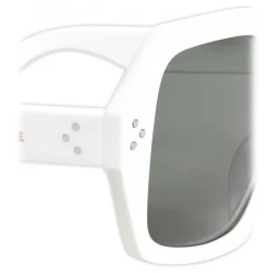 C\u00e9line Eyewear Céline - Oversized Sunglasses in Acetate - White - Sunglasses - Céline Eyewear - Avvenice