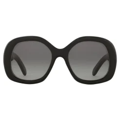 C\u00e9line Eyewear Céline - Round S163 Sunglasses in Acetate - Black - Sunglasses - Céline Eyewear - Avvenice