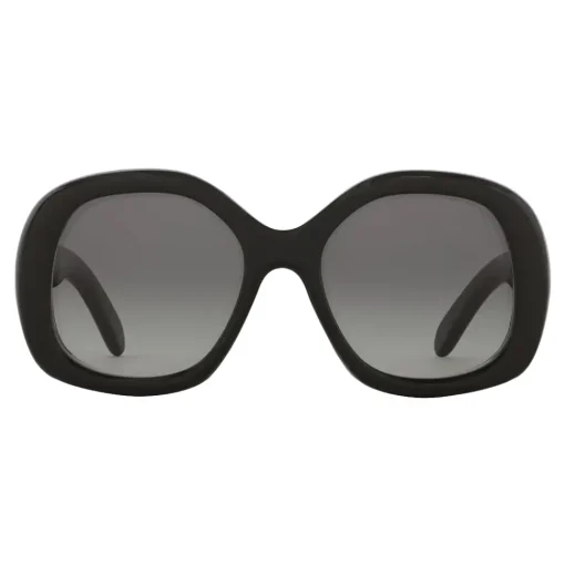 C\u00e9line Eyewear Céline - Round S163 Sunglasses in Acetate - Black - Sunglasses - Céline Eyewear - Avvenice