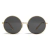 C\u00e9line Eyewear Céline - Round Sunglasses in Metal - Gold - Sunglasses - Céline Eyewear - Avvenice