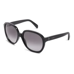 C\u00e9line Eyewear Céline - Round Sunglasses in Acetate - Black - Sunglasses - Céline Eyewear - Avvenice