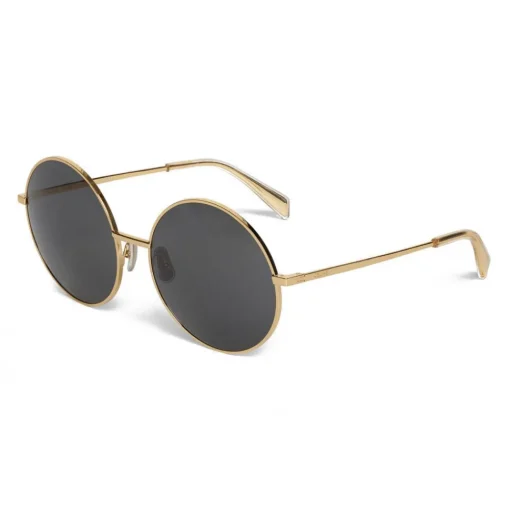 C\u00e9line Eyewear Céline - Round Sunglasses in Metal - Gold - Sunglasses - Céline Eyewear - Avvenice
