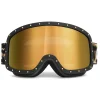 C\u00e9line Eyewear Céline - Ski Mask in Plastic with Metal Studs & Mirror Lenses - Leopard - Sunglasses - Céline Eyewear - Avvenice