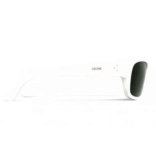 C\u00e9line Eyewear Céline - Square 05 Sunglasses in Acetate - White - Sunglasses - Céline Eyewear - Avvenice