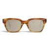 C\u00e9line Eyewear Céline - Square Sunglasses 04 in Acetate - Striped Havana - Sunglasses - Céline Eyewear - Avvenice