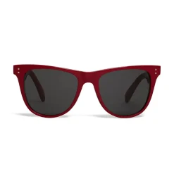 C\u00e9line Eyewear Céline - Square Sunglasses 09 in Acetate - Red - Sunglasses - Céline Eyewear - Avvenice
