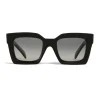 C\u00e9line Eyewear Céline - Square Sunglasses in Acetate with Polarized Lenses - Black - Sunglasses - Céline Eyewear - Avvenice