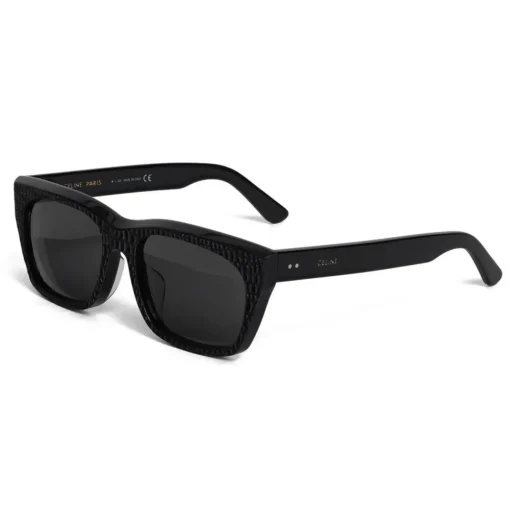 C\u00e9line Eyewear Céline - Square Sunglasses in Acetate 01 - Black - Sunglasses - Céline Eyewear - Avvenice
