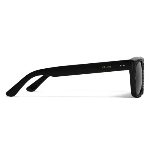 C\u00e9line Eyewear Céline - Square Sunglasses in Acetate 01 - Black - Sunglasses - Céline Eyewear - Avvenice