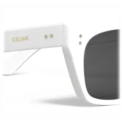 C\u00e9line Eyewear Céline - Square Sunglasses 01 in Acetate - Ivory - Sunglasses - Céline Eyewear - Avvenice
