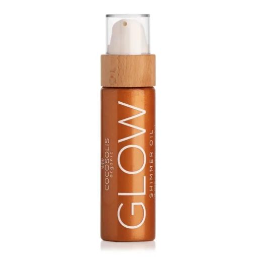 Cocosolis - Glow - Shimmer Oil - Natural Glowing and Hydrating Dry Oil with Shiny Particles - Organic - Professional Cosmetics - Avvenice^ Natural Cosmetics