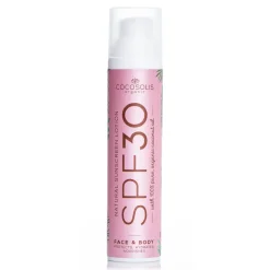Cocosolis - Natural Sunscreen Lotion SPF 30 - Organic Sunscreen Lotion with SPF 30 - Face & Body - Professional Cosmetics - Avvenice