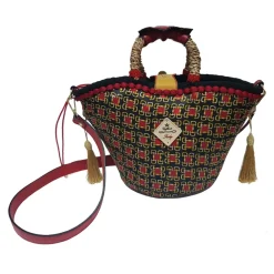 Coffarte - Baby Araldic Coffa - Sicilian Artisan Handbag - Sicilian Coffa - Luxury High Quality Handicraft Bag - Avvenice^ Bags