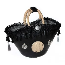 Coffarte - Baby Dollar Little Coffa - Sicilian Artisan Handbag - Sicilian Coffa - Luxury High Quality Handicraft Bag - Avvenice^ Bags
