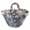 Coffarte - Baby Royal Copenaghen Coffa - Sicilian Artisan Handbag - Sicilian Coffa - Luxury High Quality Handicraft Bag - Avvenice^ Bags