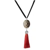 Coffarte - Barocco Val di Noto Necklace - Palazzolo - Sicilian Artisan Necklace in Ceramic - Luxury High Quality Handcraft - Avvenice