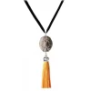Coffarte - Barocco Val di Noto Necklace - Catania - Sicilian Artisan Necklace in Ceramic - Luxury High Quality Handcraft - Avvenice^ Necklaces