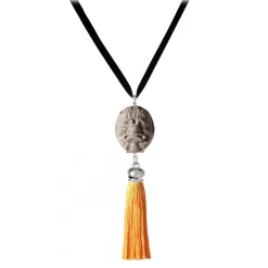 Coffarte - Barocco Val di Noto Necklace - Catania - Sicilian Artisan Necklace in Ceramic - Luxury High Quality Handcraft - Avvenice^ Necklaces